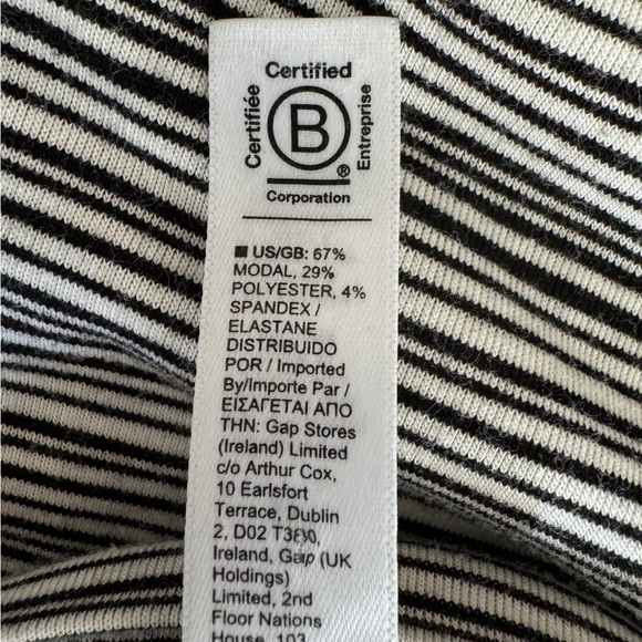 Athleta Cloudlight Stratus Striped Top, Size M - Picture 9 of 10